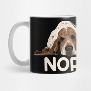 Snuggle Squad Hound NOPE Dog Tee Talk Triumph for Doggy Devotees Mug